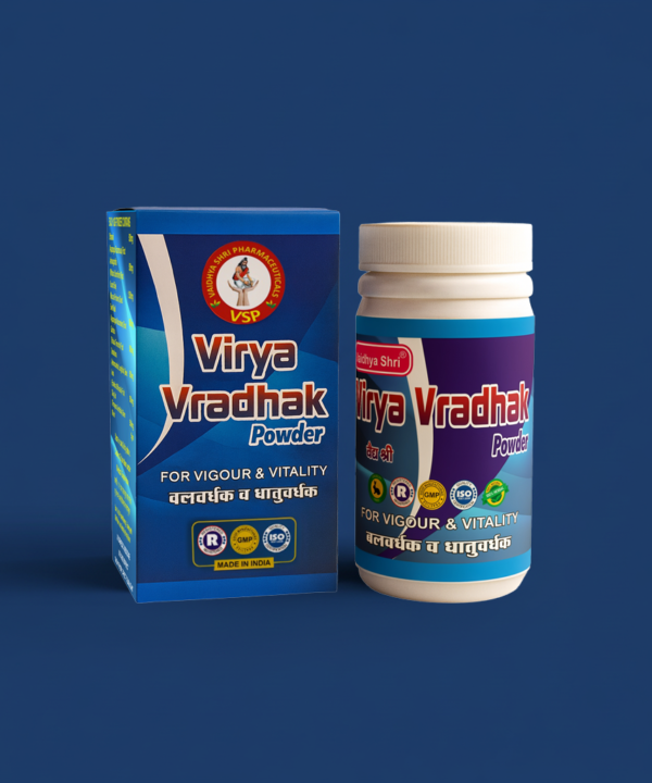 Viryavradhak Powder – 100 gm | Ayurvedic Vitality, Strength & Stamina Formula