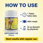 Orthokit-DS Tablet – Advanced Joint & Bone Support with MSM, Glucosamine & Chondroitin - Image 5